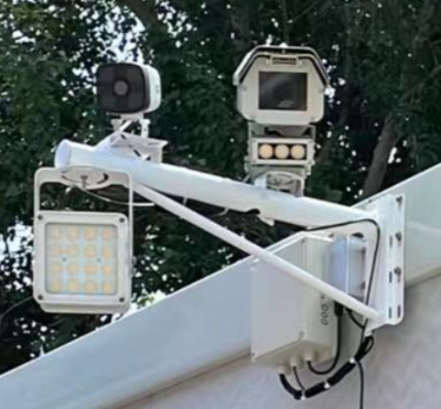 室外无线简易高清车牌抓拍与识别