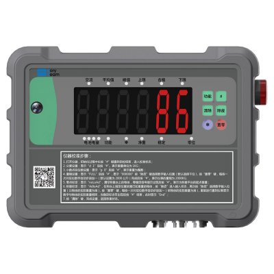 工地卸料平台货物重量监测与显示终端